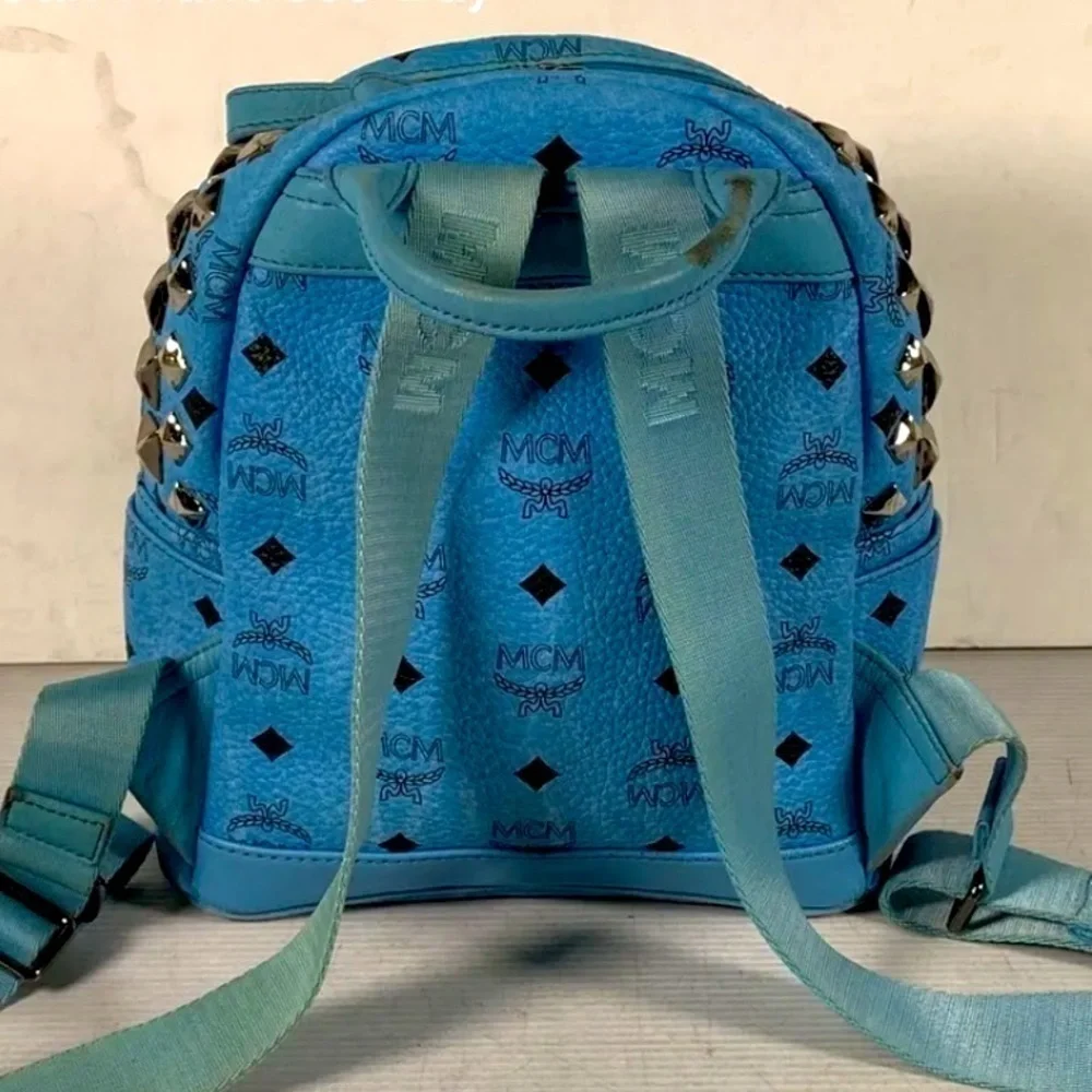 MCM backpack blue